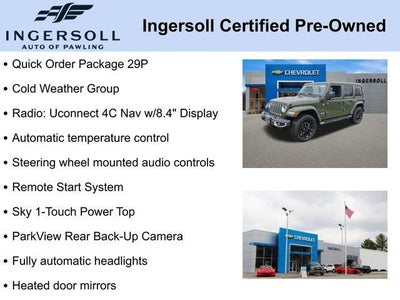 2021 Jeep Wrangler 4xe Unlimited Sahara 4x4