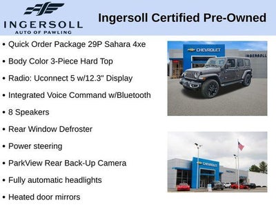 2025 Jeep Wrangler 4xe Sahara