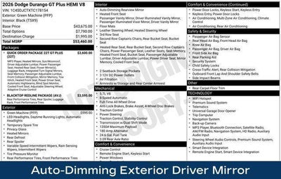 2026 Dodge Durango GT Plus HEMI V8