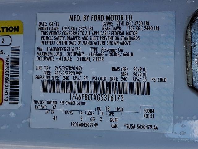 2016 Ford Mustang GT Premium