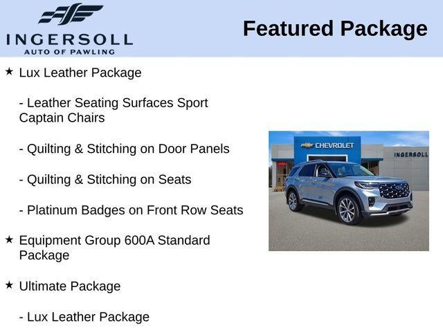 2025 Ford Explorer Platinum