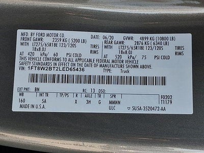 2020 Ford Super Duty F-250 SRW XL