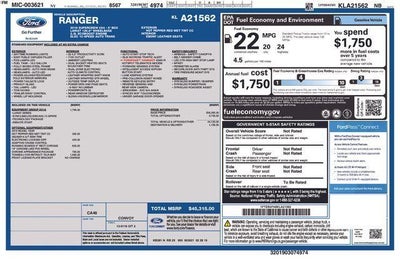 2019 Ford Ranger XL