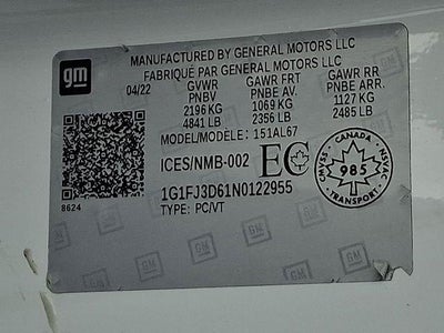 2022 Chevrolet Camaro ZL1