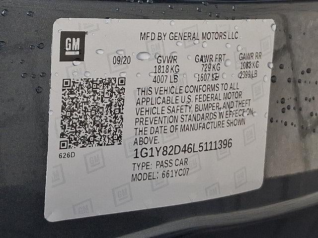 2020 Chevrolet Corvette Stingray 3LT