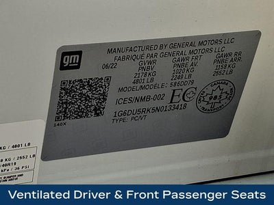 2022 Cadillac CT5 Sport