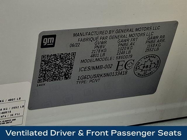 2022 Cadillac CT5 Sport