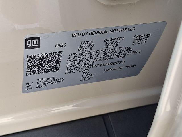 2026 Chevrolet Silverado EV Trail Boss - Extended Range