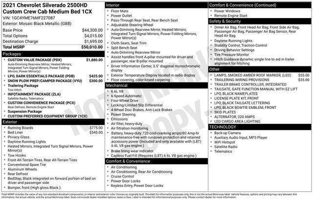2021 Chevrolet Silverado 2500 HD Custom