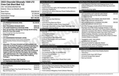 2022 Chevrolet Silverado 1500 LTZ