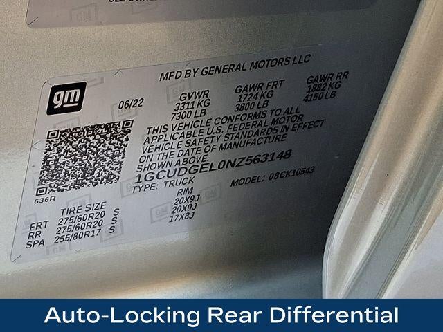 2022 Chevrolet Silverado 1500 LTZ