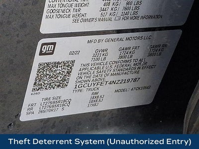 2022 Chevrolet Silverado 1500 LTD LT Trail Boss