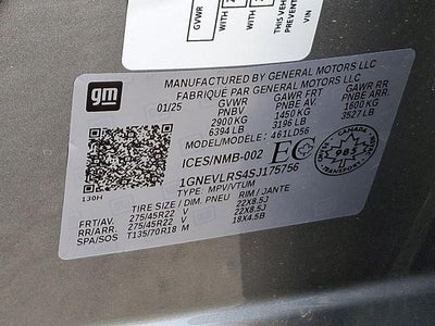 2025 Chevrolet Traverse RS