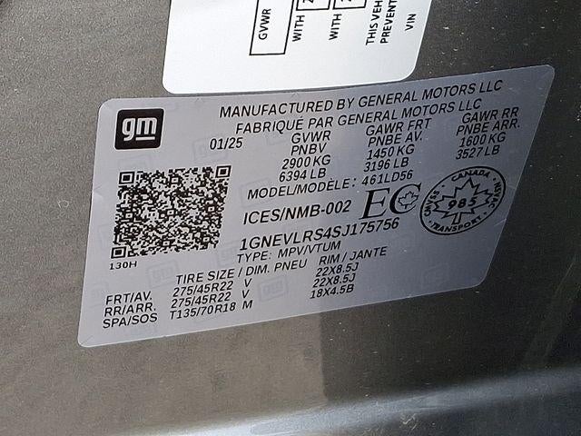 2025 Chevrolet Traverse RS