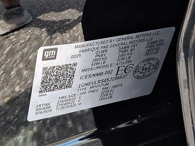 2025 Chevrolet Traverse RS