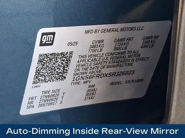 2025 Chevrolet Suburban Premier