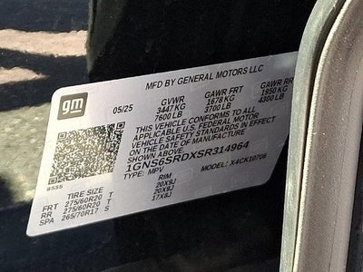 2025 Chevrolet Tahoe Premier
