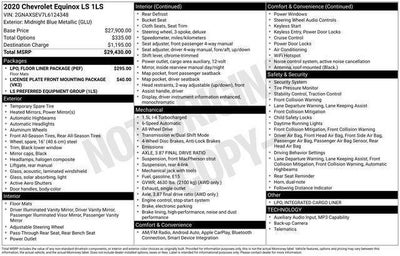 2020 Chevrolet Equinox LS