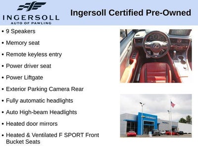 2022 Lexus RX 350 F SPORT Handling