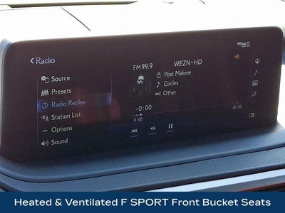 2022 Lexus RX 350 F SPORT Handling