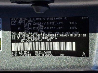 2022 Lexus RX 350 F SPORT Handling