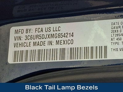 2021 RAM 2500 Big Horn Crew Cab 4x4 6'4" Box