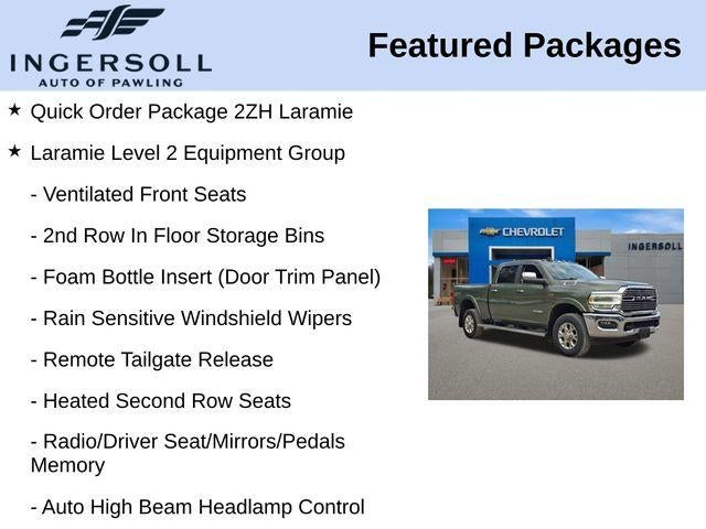 2020 RAM 2500 Laramie Crew Cab 4x4 6'4" Box