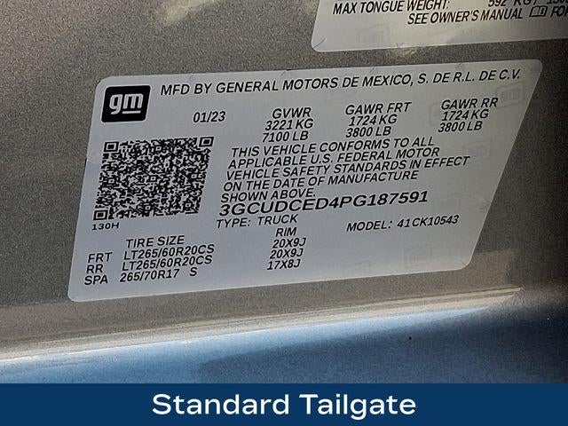 2023 Chevrolet Silverado 1500 Custom Trail Boss