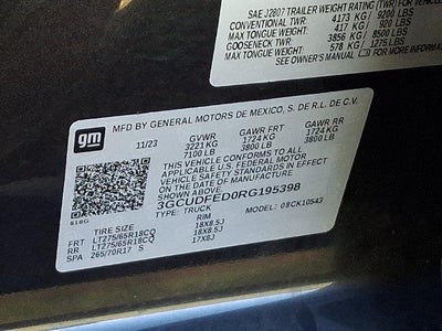 2024 Chevrolet Silverado 1500 LT Trail Boss