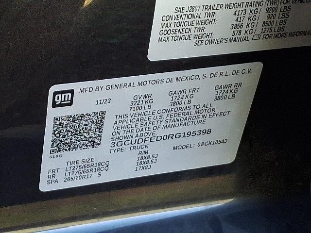 2024 Chevrolet Silverado 1500 LT Trail Boss