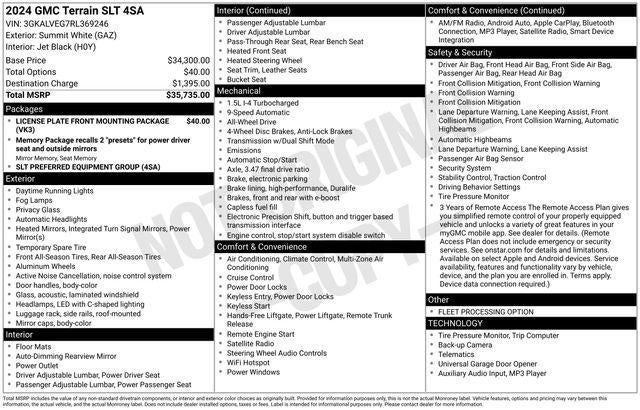 2024 GMC Terrain SLT