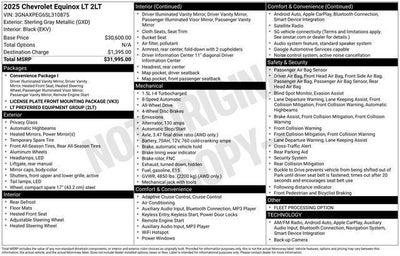 2025 Chevrolet Equinox LT