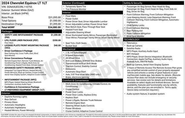 2024 Chevrolet Equinox LT