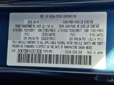 2019 Mazda Mazda CX-5 Sport