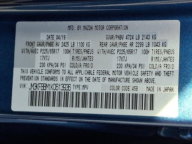 2019 Mazda Mazda CX-5 Sport