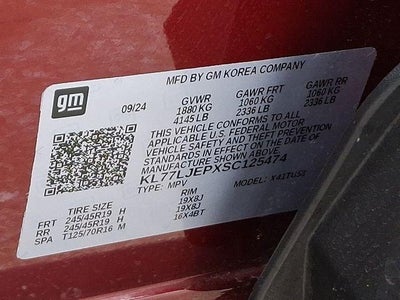 2025 Chevrolet Trax 2RS