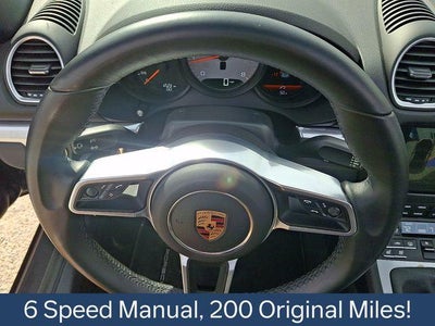 2022 Porsche 718 Boxster S