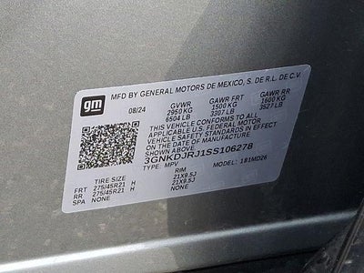 2025 Chevrolet Blazer EV RS