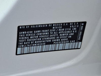 2013 Volkswagen Jetta 2.0L TDI