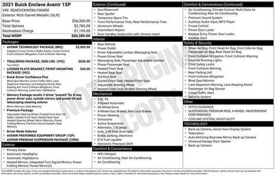 2021 Buick Enclave Avenir