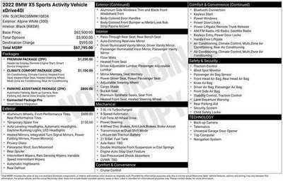 2022 BMW X5 xDrive40i