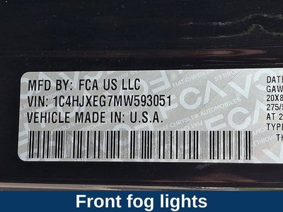 2021 Jeep Wrangler Unlimited High Altitude 4x4