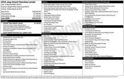 2024 Jeep Grand Cherokee Laredo 4x4