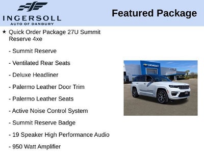 2022 Jeep Grand Cherokee 4xe Summit Reserve