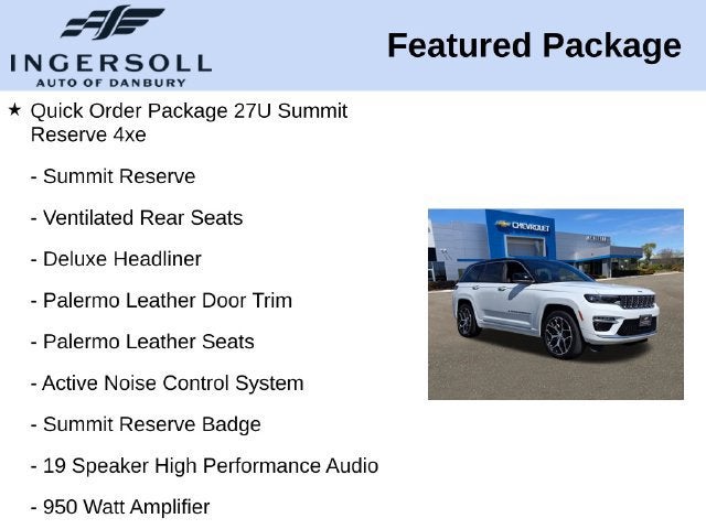 2022 Jeep Grand Cherokee 4xe Summit Reserve