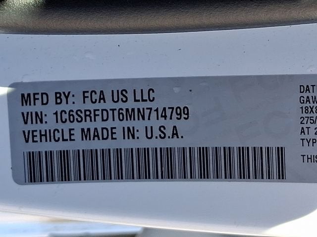 2021 RAM 1500 Laramie