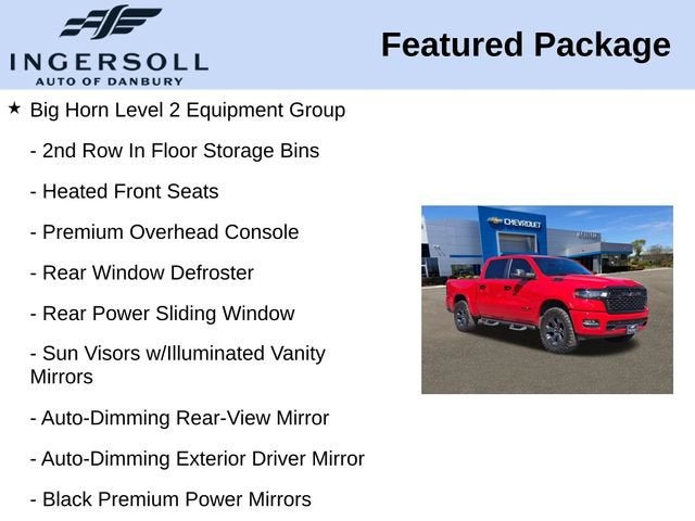 2025 RAM 1500 Big Horn Crew Cab 4x4 5'7" Box