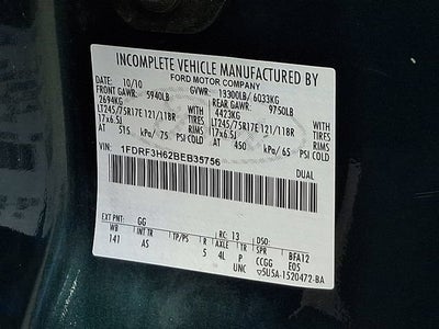 2011 Ford Super Duty F-350 DRW XL