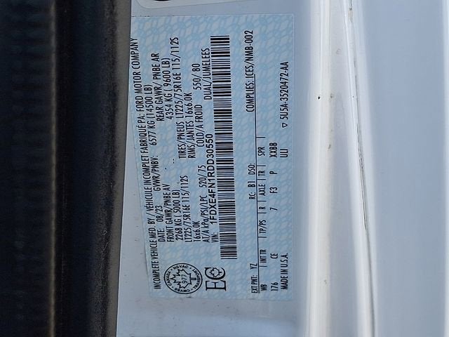 2024 Ford E-Series Cutaway E-450 DRW 158" WB