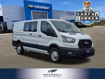 2023 Ford Transit Cargo Van T-250 130" Low Rf 9070 GVWR AWD